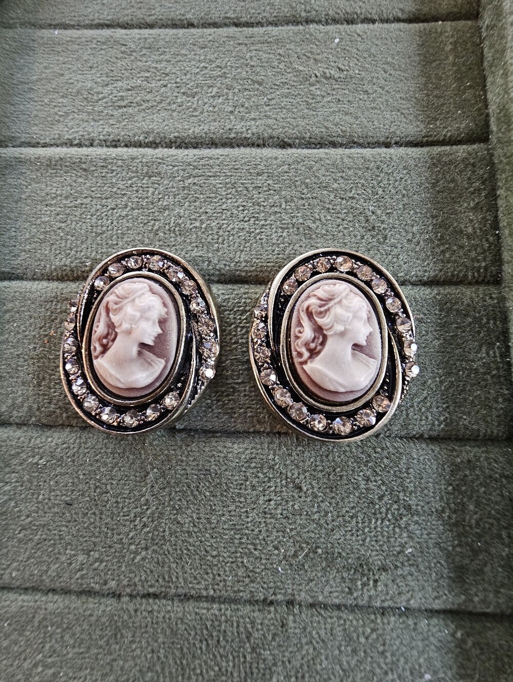 Cameo Earrings